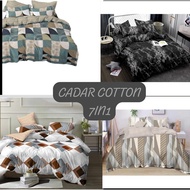 CADAR SET 7in 1 SIZE QUEEN 7PCS