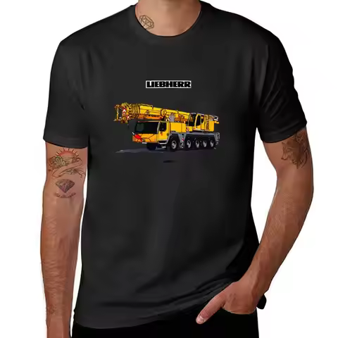 Liebherr Heavy Crane T-Shirt shirts graphic tees aesthetic clothes funny t shirts for men
