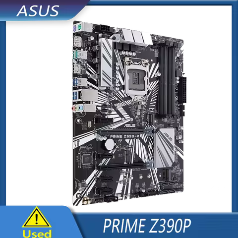 ASUS PRIME Z390-P supports 8th 9th generation processors LGA 1151 DDR4 motherboard