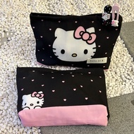 Lansboter Người yêu Hello Kitty xách tay Dung tích lớn vệ sinh cá nhân và ví đựng xu Túi đựng mỹ phẩ