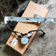 FRONT DOOR REGULATOR / GEAR WITH POWER WINDOW MOTOR (GENUINE PARTS) KIA RIO DC > OK30C-58-560B / OK3