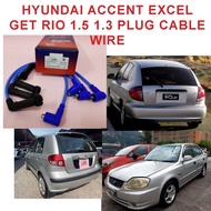 HYUNDAI ACCENT 1.5 , GETZ 1.3,1.5 PERFORMANCE PLUG CABLE 7MM 3CORE