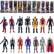 30cm Marvel Super Heroes Avengers Groot Vision Thanos Red Hulk Thor Wolverine Venom Carnage Action Figure Toys Doll for Kid Boy