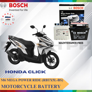 BOSCH MOTORCYCLE BATTERY FOR HONDA CLICK (RBTX5L)