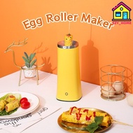 Auto Rinse Up Electric Egg Cooker Breakfast Machine Automatic Egg Roller Maker Egg Sausage Roll Home