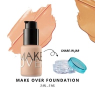 (Share in Jar) Make Over Foundation Ultra Cover Liquid Matt Foundation Foundation Make Over Share in