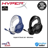 HYPERX CLOUD JET WIRELESS GAMING HEADSET [BLACK / BLUE] AJ0T1AA / AM7A0AA