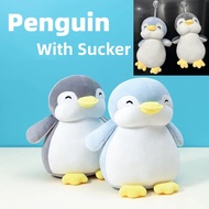 Miniso Penguin Plush Toy With Sucker Stuffed Toys Soft Penguin Cute Throw Pillow For Kids Toy Sofa T