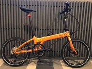 橙色 完成交收 2021 最新款 DAHON LAUNCH D8 大字版 (KBA083) 8速 鋁架 20吋 碟剎(暴龍摺頭)折叠車