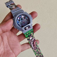 Jam PANDAMAD G$hock DW6900 Digital Watch Bape For women.