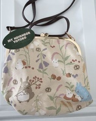 全新現貨 Totoro clasp crossbody bag 吉卜力 龍貓 宮崎駿商店 八字扣 口金包 斜孭袋