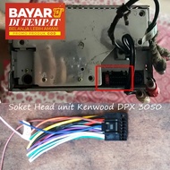 Kabel Soket Head Unit Kenwood untuk Pasang HU Kenwood DPX 3050 OEM Honda Jazz IDSI