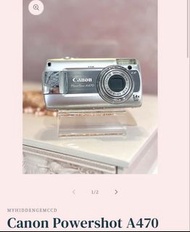 Canon PowerShot A470 數碼相機(包sd卡+card reader)