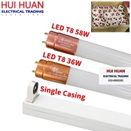T8 LED Light Tube 58W 36W Wall Ceiling Lighting Kalimantang Terang Siling Mentol Lampu LED Panjang C
