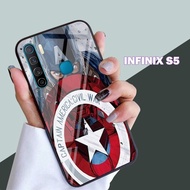 Softcase Glass Infinix S5 - Casing Terbaru Handphone - Infinix S5 -