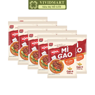 [SET 10 GÓI] - AFOTECH - Mì gạo Cung Đình Kool 2 vị: Lẩu tôm chua cay kiểu Thái Bò hầm kiểu Đài Loan