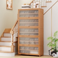 Multi-Layer Shoe Cabinet With Door Shoe Rack Storage Multi-Functional Large Capacity Shoe Storage