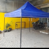 Tenda soleil 3x3 meter Tenda Gazebo Lipat Biru bekas/second/used