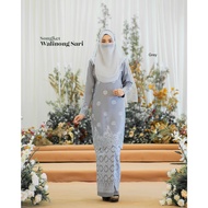 [ Baju Kurung Moden ] KURUNG SONGKET Walinong Sari Color GREY