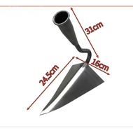 Agricultural hoe, triangle hoe, soil loosening tool, labor-saving utility tool
