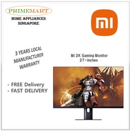 Xiaomi Mi 2K Gaming Monitor 27-inches (QHD 2K Display) (LOCAL SET) + 3 YEARS LOCAL WARRANTY + FREE DELIVERY