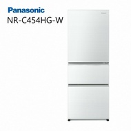 【Panasonic 國際牌】NR-C454HG-W1 450公升 三門變頻冰箱(鋼板) 晶鑽白(含基本安裝)