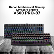 Rapoo V500 PRO-87 Mechannical Gaming Keyboard 87keys