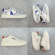 LA Dodgers Casual Sneakers - White Retro Jogging Shoes | Hofer V2 Series