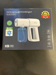 K5 Pro 納米藍光電動消毒噴霧槍，全新正品，頭十位附送10粒Clo2消毒丸，數量有限