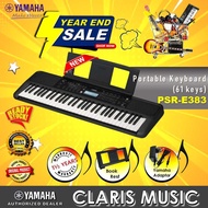 Yamaha PSRE383 Portable Keyboard-NEW UNIT ( PSR-E383 / PSR383 / PSR-E383 / PSR / PSR383)BASIC