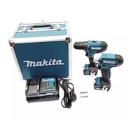 MAKITA 12V Cordless Combo Drill Kit 12V Drill Driver and 12V Impact Driver (CLX224SAX1 / CLX224)