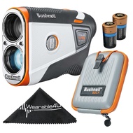 Bushnell Tour V6 / Tour V6 Shift Laser Golf Range finder with Wearable4U Bundle Rangefinder