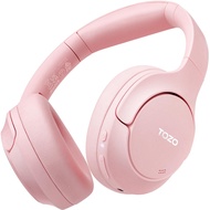 TOZO HT2 Hybrid Active Noise Cancelling Headphones, Wireless Over Ear Bluetooth Headphones, 60 Hours