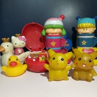 Toy collections (Collection Includes Pikachu, Mirmo, Beijing2008 Fuwa, Hello Kitty.....)