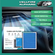 Toyota Alphard Vellfire AH30 AGH30 2015-2023 Cabin Aircond Filter Auto Air Conditioning Fresh Air Fi