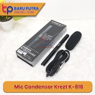 Microphone Condenser KREZT K-818 / Mic Condensor Shotgun KREZT K818