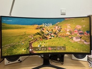 小米曲面遊戲電腦螢幕34寸