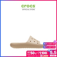 CROCS รองเท้าแตะผู้ใหญ่ CLASSIC CROCS SLIDE รุ่น 2094012DS - SHITAKE