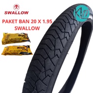 Outer Tire 20x1.95 SWALLOW Package Bicycle Tire 20x1.95 SWALLOW Bicycle Tire 20 BMX MTB MINI Folding