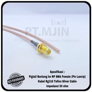 LP Cable Rg316 Length 25Cm Installed 1xRP SMA female