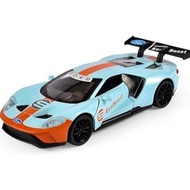 Toy Cars 1/32 Scale Gulf Oil Ford GT Diecast Cars Alloy Car Model Gift for Boys