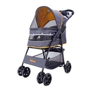 Ibiyaya Cloud 9 Pet Stroller -  Mustard Yellow