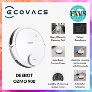 Ecovacs Deebot Ozmo 900 Robotic Vacuum Cleaner with Smart Navi 3.0/OZMO Mopping