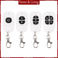 AOTO Transmitter 1-4 Buttons  RF Remote Control with EV1527 Code 433 MHz