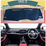 Car Front Console Mat Black Mg 5 MG5 Year 2020-Present Carpet