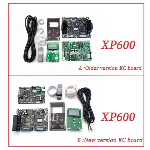 printer KC version Senyang xp600 board for xp600 double head board kit with 6 button keyboard for ec