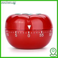 SUCHENSG Mechanical Timer, Ring Alarm Red Countdown Kitchen Timer, Hour Meter 7.2 x 5.5cm/ 6.3 x 4.5