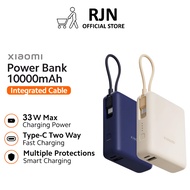 Xiaomi 33W Power Bank 10000mAh (Integrated Cable) -1 year xiaomi warranty
