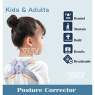 Kids Posture Corrector Back Spine Support Spine Trainer Smart Posture Adjustable Corrector Tulang Be