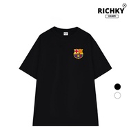 Richky Hanoi Premium Tee Logo Left Fc Barcelona La Liga Football Club